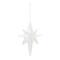 24ct. 8" Clear Acrylic Star Drop Ornaments